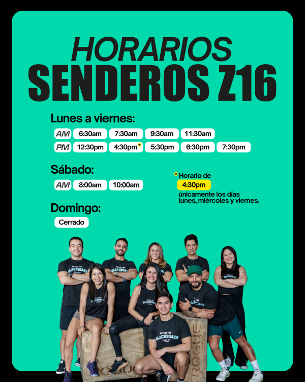 3 - senderos horario